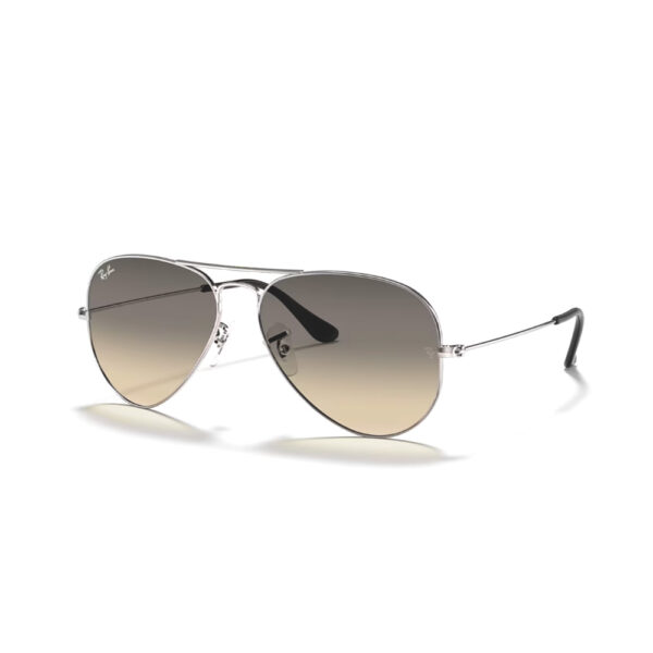 okulary przeciwsłoneczne rayban RB 3025 AVIATOR LARGE METAL 00332 profil