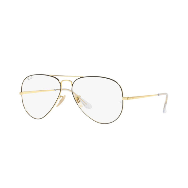 okulary korekcyjne RB 6489 AVIATOR METAL II 2890 półprofil