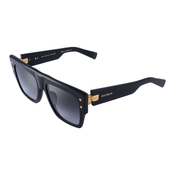 okulary przeciwsłoneczne Balmain BPS-100A BLK-GLD półprofil