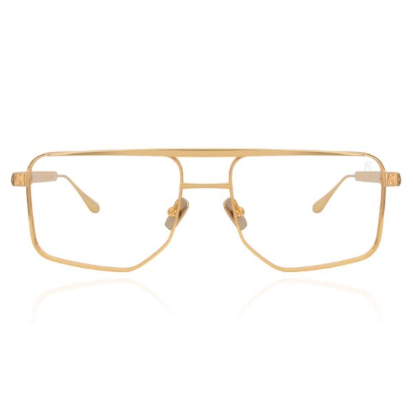 okulary korekcyjne anna karin karlsson le chap optical gold front